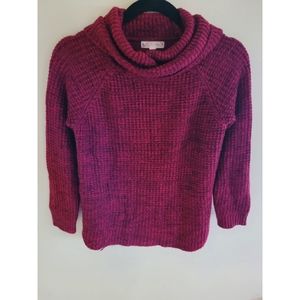 It's Our Time Red Sweatshirt Size Small